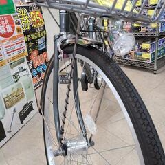 ★店頭にて試乗可★ J7355　シティサイクル GAKUCHARI　3段変速　オートライト ２７インチ グレー　 クリーニング、簡易メンテナンス済み　【リユースのサカイ柏店】