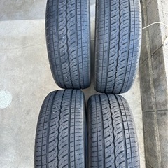 【最終値下げ‼️】トーヨー TOYOタイヤ4本セット225/50R/18 傷あり、ハイエースから外したもの