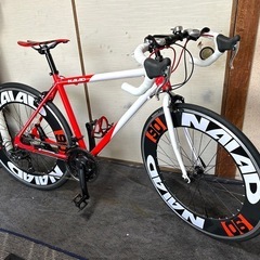 CANOVER.NAIADクロスバイク、SHIMANO21段変速、エアロホイール