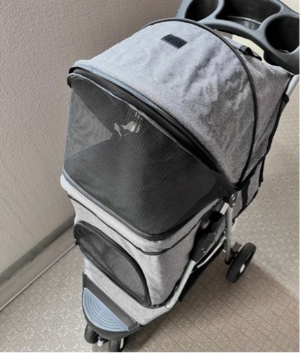ほぼ新品!! 3輪ペットキャリー ペットカート