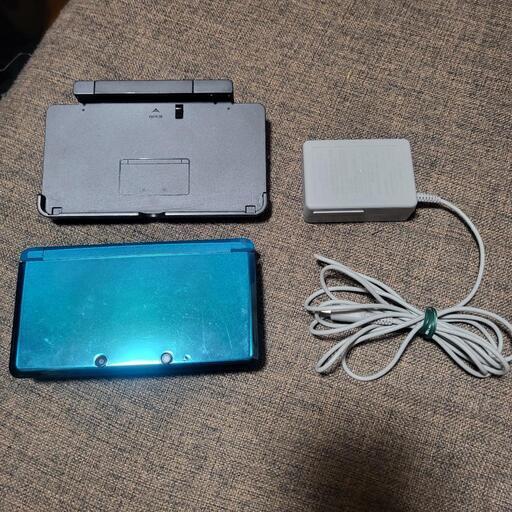 Nintendo 3DS アクアブルー　付属品あり