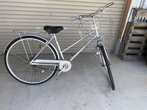ブリジストン　27インチ　シルバー　大人用自転車　田川郡香春町