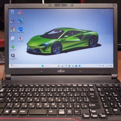 【成約 9/21 12時 お渡し予定】富士通 LIFEBOOK ノートパソコン SSD Windows11 Office