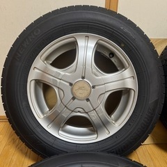 ホイールセット　165/70r13 79sブリヂストンNEWNO
