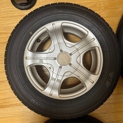 ホイールセット　165/70r13 79sブリヂストンNEWNO