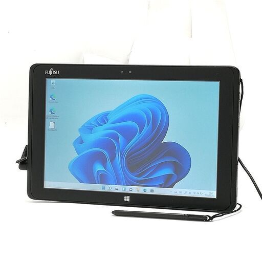 激安 Windows11済 日本製 タブレット 10.1型ワイド 富士通 FMV ARROWS Tab Q506/ME 中古美品 Atom 無線 Wi-Fi Bluetooth Webカメラ Office