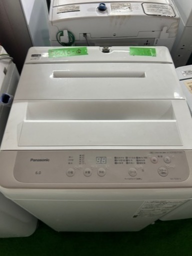 早い者勝ち大セール‼️‼️＋ご来店時、ガン×2お値引き‼️Panasonic(パナソニック) 2022年製 6.0kg 洗濯機