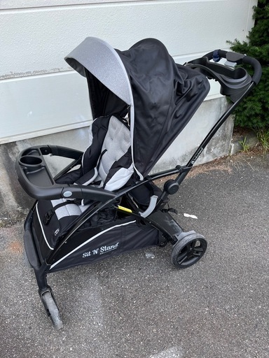 二人乗りベビーカー BabyTrend シット＆スタンド スマートライド（ムーンダスト） ベビー