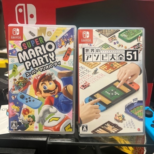 Switch本体＋カセット2つ