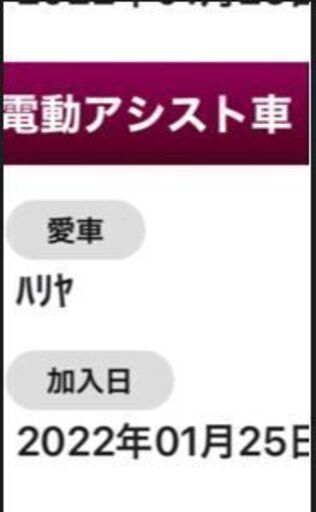 パナソニック　ハリヤ（電動アシスト自転車）