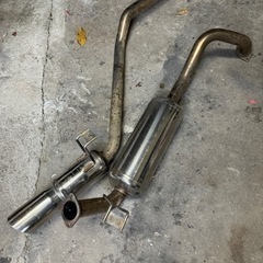 ランクル　ランドクルーザー80  SUXONマフラー