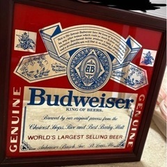 パブミラー　バドワイザー