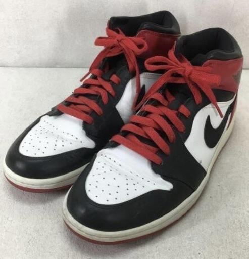 NIKE AIR JORDAN 1 RETRO OLD LOVE ナイキ エアジョーダン1レトロ OLD LOVE ホワイト/レッド/ブラック 307383-102 サイズ:28cm