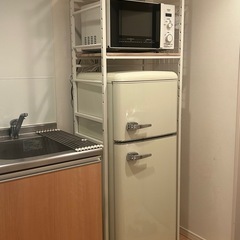 冷蔵庫　ラック　電子レンジ　洗濯機　