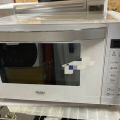 ☆中古￥8,000！Haier　ヘルツフリー電子レンジ　家電　2...