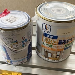 屋内用塗料使いかけ