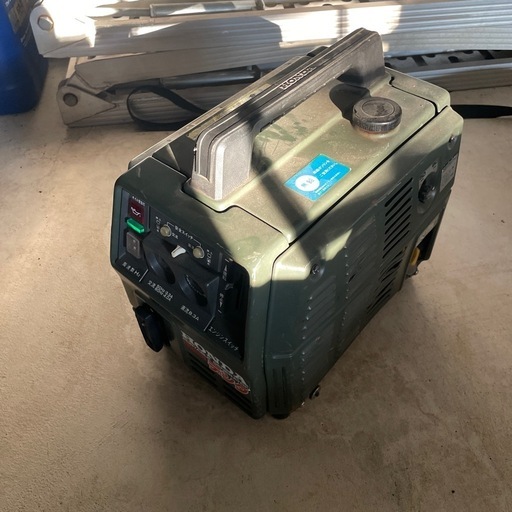 商談中ホンダ発電機