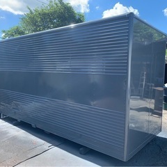 No.864 アルミバン 2t 車 アルミ 箱 バイク 倉庫 トラック コンテナ