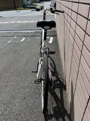 お譲り先確定済】Bianchi 白 自転車 クロスバイク ダイヤルロック