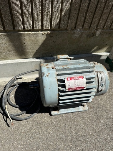 モーター(100v200v兼用0.75kw)
