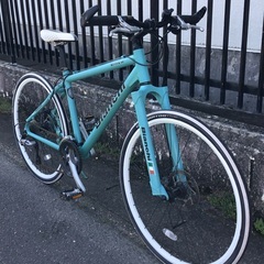 美品車＞ビアンキATTIVO・MTB シマノ3×8段変速・軽量アルミ・ディスク 