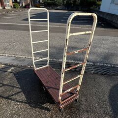 【NISSIN】 日進工業 カートラック ② ストックカート 《2台セット》 運搬カート 6輪 店舗 業務用 N0283