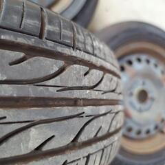 175/65R15ダンロップ4本ほぼ新品キューブ等