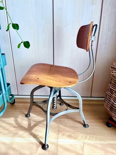 美品】トレドチェア/TOLEDO CHAIR/PFS/ウッド/シルバーPFS