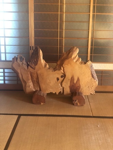 衝立　一枚板　パーテーション　間仕切り　玄関　銘木 玄関  和風　飾り物