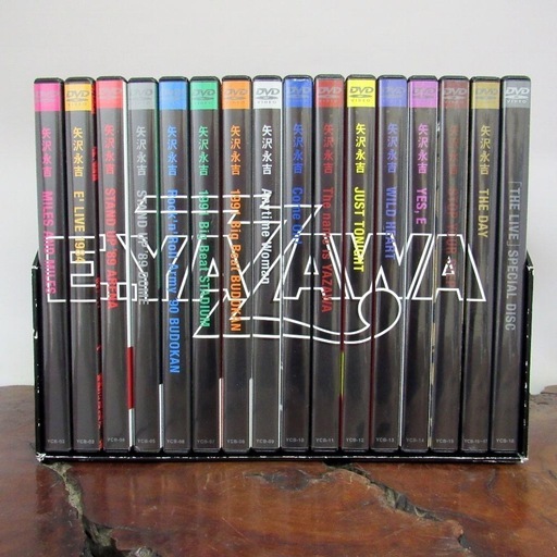 希少！ 矢沢永吉 DVD◆THE LIVE EIKICHI YAZAWA DVD BOX  16枚組◆取りに来て頂ける方♪