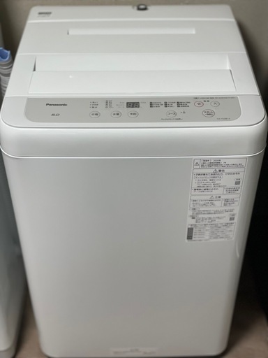送料・設置込み可　洗濯機　5kg Panasonic 2020年