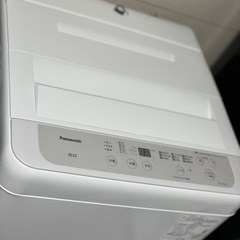 送料・設置込み可　洗濯機　5kg Panasonic 2020年