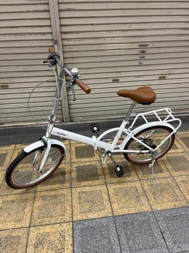 6速20インチ 折りたたみ自転車 美品 - 折りたたみ自転車 