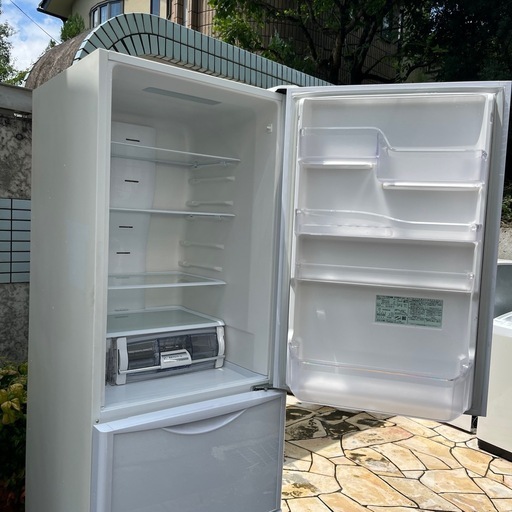 HITACHI 日立 375L冷蔵庫 2018 R-S38JVL 真ん中野菜室 No.2137○ ※現金