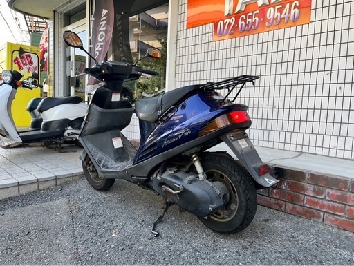☆8万円 アドレスv100 CE13A 最終モデル！セル1 実働車 バッテリー新品