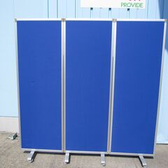 値引き価格】自立型パーテーション7枚(+付属部品)【事務向け空間仕切り板】