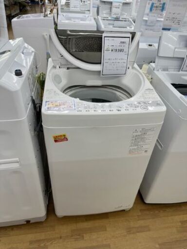 【ドリーム川西店御来店限定】東芝  洗濯機　AW-6G9　2021年製 動作確認／クリーニング済み 【2002146255601751】