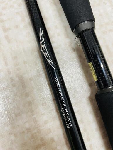 【釣具販売】美品　Daiwa　MACHINE GUNCAST type- Ⅲ　スティーズ　C610MH+ 　田川市/おたからの翔