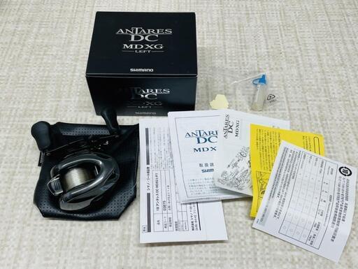 【販売】ほぼ未使用品　SHIMANO　18 ANTARES DC MD XG　左　ベイトリール 　田川市/おたからの翔