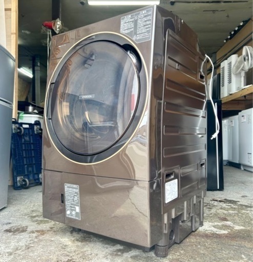 札幌引取り歓迎 21年製 東芝 TOSHIBA ZABOON ドラム式洗濯乾燥機 TW-117X5L 洗濯12kg/乾燥7kg