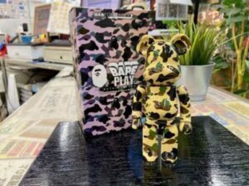 BE@RBRICK BAPE 超合金 CAMO YELLOW