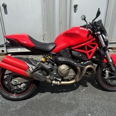 【ネット決済】バイク DUCATI MONSTER821 ETC付