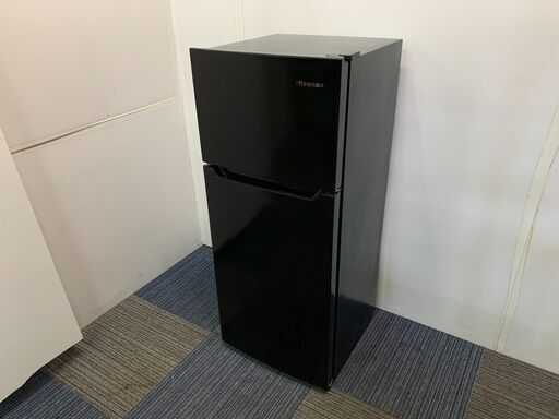 (240801)　ハイセンス　ノンフロン冷凍冷蔵庫　HR-B12J1B　2022年製
