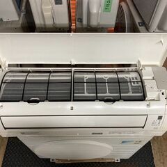 K05502　中古エアコン パナソニック 2014年製 主に6畳用 冷房能力 2.2KW / 暖房能力 2.2KW