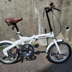 B416 折りたたみ自転車☆PROVROS☆16インチ☆変速無し