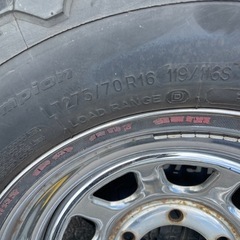 ランクルホイールタイヤ4本セット