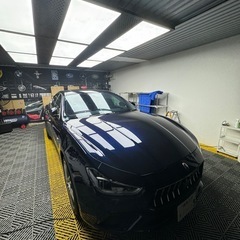 フロントフィルム貼りします