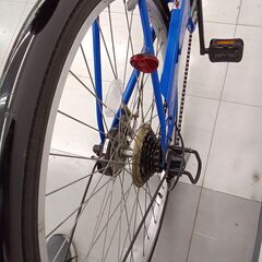 ☆ジモティ割あり☆ 自転車 27インチ ブルー クリーニング済み TC856