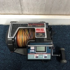 【ゆ.ec】RYOBI リョービ HI-POWER AD電動101 剛技 動作未確認 釣具 電動リール 船用 深場 電源ケーブルなし 