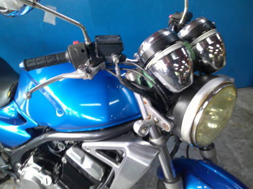 KAWASAKI バリオス2 青 エンジン始動確認 自賠責保険で乗れます 半額配送キャンペーン 現状渡し諸経費￥0- 横浜 P-Yard KAWASAKI バリオス2 青 エンジン始動確認 自賠責保険で乗れます 半額